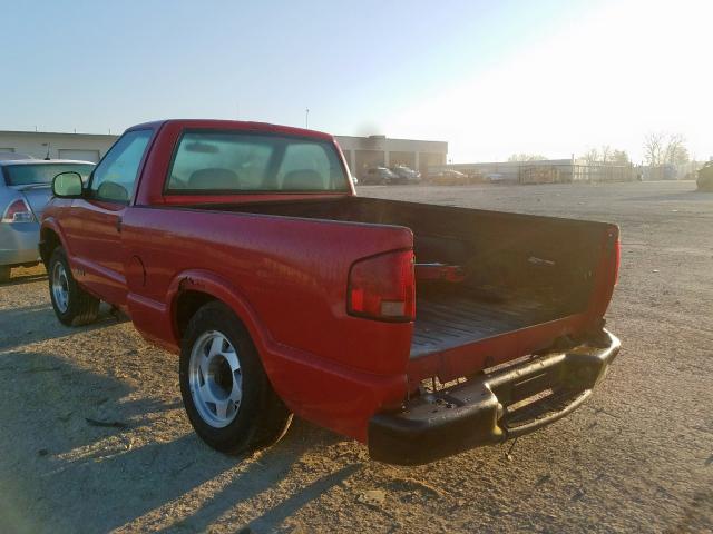 1GCCS1447TK105038 - 1996 CHEVROLET S TRUCK S10  photo 3