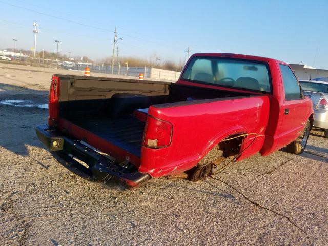 1GCCS1447TK105038 - 1996 CHEVROLET S TRUCK S10  photo 4