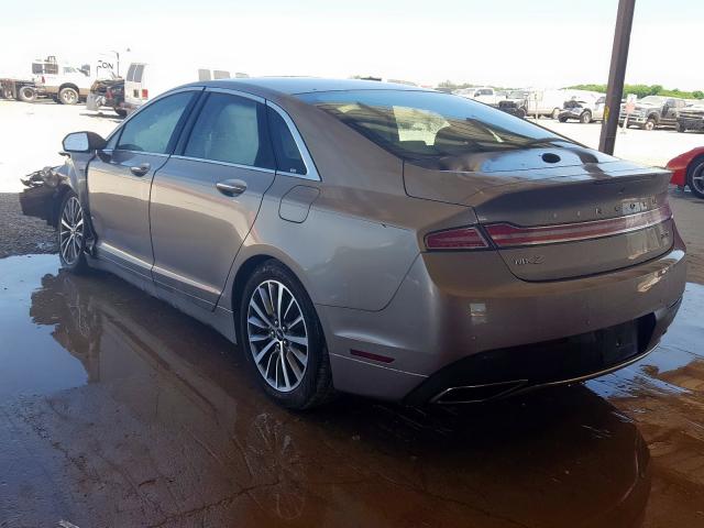 3LN6L5C96JR604304 - 2018 LINCOLN MKZ SELECT  photo 3