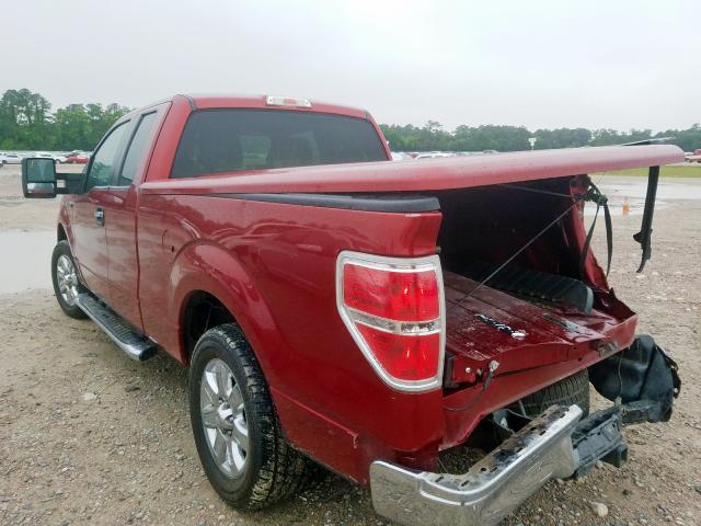 1FTFX1CF3DFA66931 - 2013 FORD F150 SUPER CAB  photo 3