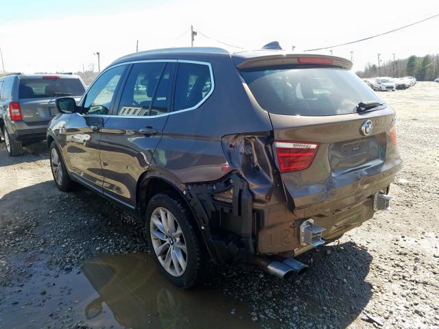 5UXWX9C57D0D08498 - 2013 BMW X3 XDRIVE28I  photo 3