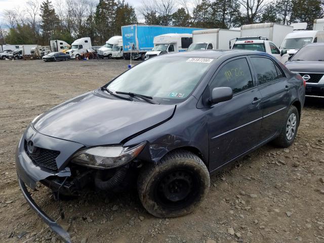 2T1BU40E49C188640 - 2009 TOYOTA COROLLA BASE  صورة 2