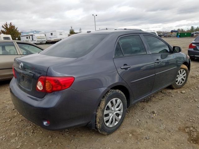 2T1BU40E49C188640 - 2009 TOYOTA COROLLA BASE  photo 4