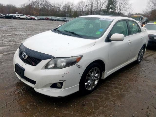 2T1BU40E99C014109 - 2009 TOYOTA COROLLA BASE  photo 2