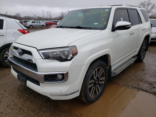 JTEBU5JR0F5275544 - 2015 TOYOTA 4 RUNNER SR5 WHITE photo 2