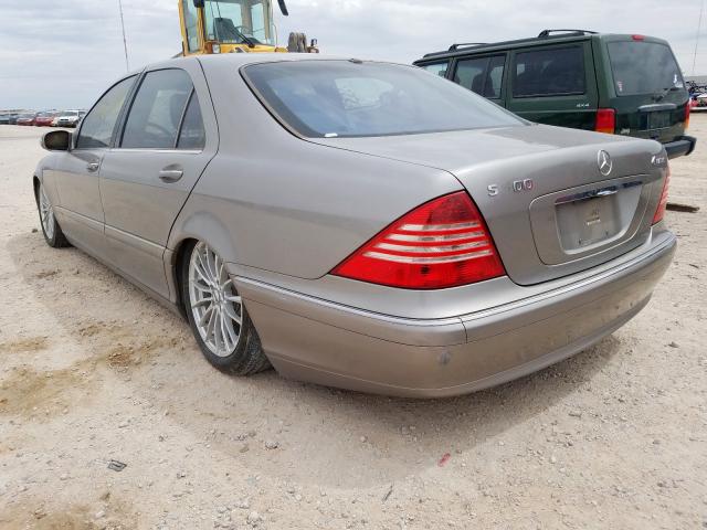 WDBNG83J64A422454 - 2004 MERCEDES-BENZ S 430 4MATIC  photo 3