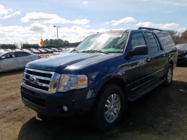 1FMJK1J53EEF12663 - 2014 FORD EXPEDITION EL XLT  photo 2