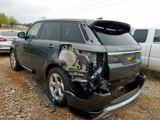 SALWR2RV3KA814983 - 2019 LAND ROVER RANGE ROVER SPORT HSE  photo 3