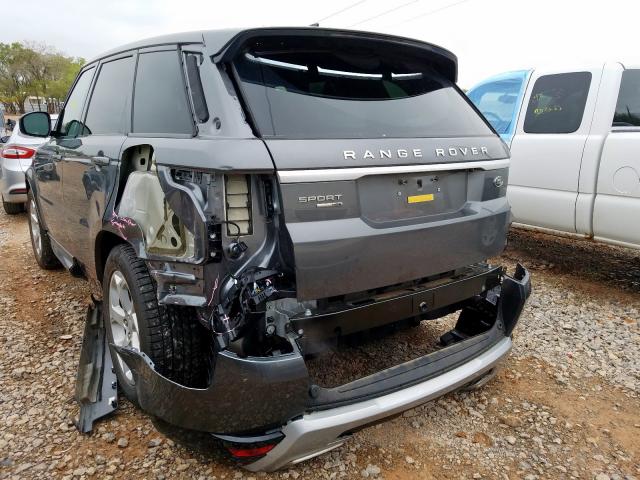 SALWR2RV3KA814983 - 2019 LAND ROVER RANGE ROVER SPORT HSE  photo 9