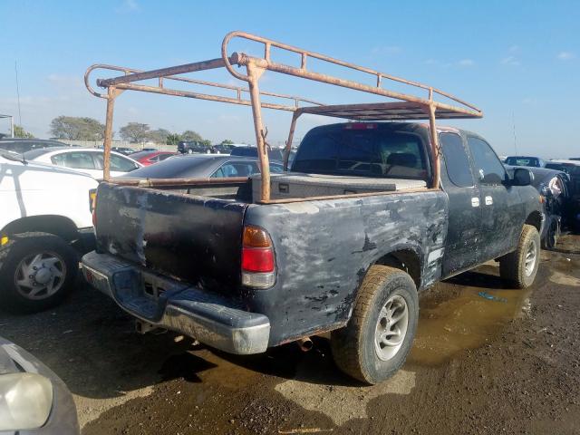 5TBRT3415YS018434 - 2000 TOYOTA TUNDRA ACCESS CAB  photo 4