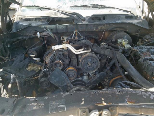 1B7HL2AX61S328224 - 2001 DODGE DAKOTA QUAD  photo 7