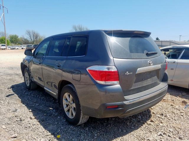 5TDZA3EH1DS038957 - 2013 TOYOTA HIGHLANDER BASE  صورة 3