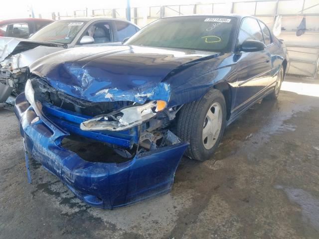 2G1WX12K949139025 - 2004 CHEVROLET MONTE CARLO SS  ფოტო 2