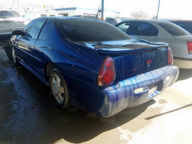 2G1WX12K949139025 - 2004 CHEVROLET MONTE CARLO SS  ფოტო 3