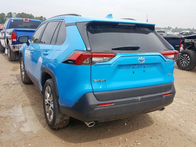 2T3C1RFV0KC020637 - 2019 TOYOTA RAV4 XLE PREMIUM  photo 3