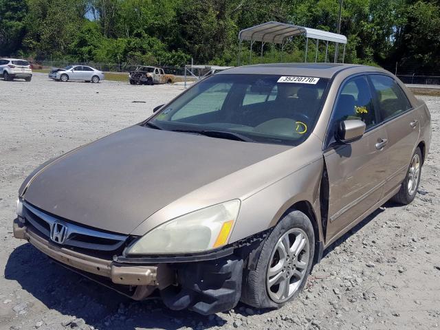 1HGCM56876A020486 - 2006 HONDA ACCORD EX  photo 2