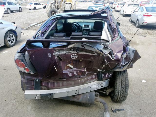 JTKDE167280260031 - 2008 SCION TOYOTA  TC  photo 9