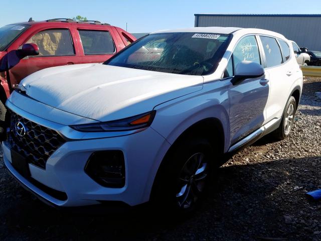 5NMS23AD0KH116503 - 2019 HYUNDAI SANTA FE SE  photo 2