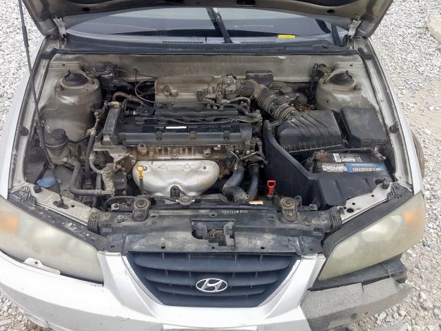 KMHDN46D66U354784 - 2006 HYUNDAI ELANTRA GLS  photo 7