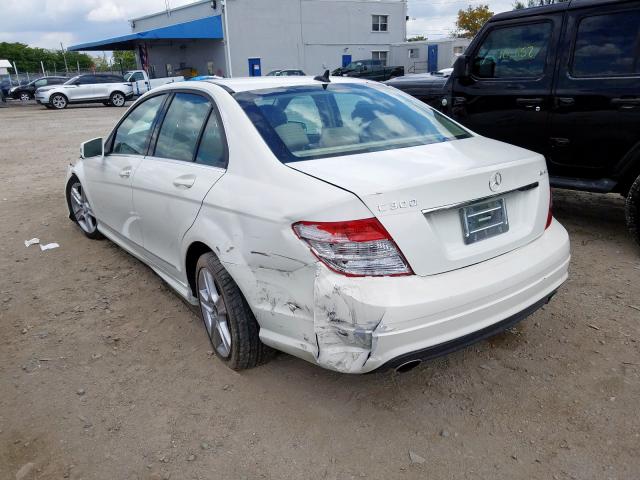 WDDGF8BB3BR135083 - 2011 MERCEDES-BENZ C 300 4MATIC  photo 3