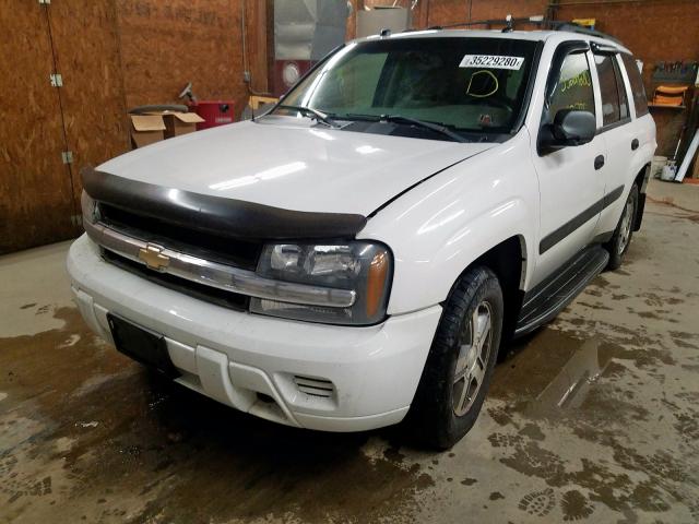 1GNDT13S752390514 - 2005 CHEVROLET TRAILBLAZER LS  photo 2