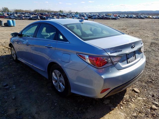 KMHEC4A44EA114182 - 2014 HYUNDAI SONATA HYBRID  photo 3