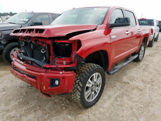 5TFAY5F13KX789801 - 2019 TOYOTA TUNDRA CREWMAX 1794  photo 2