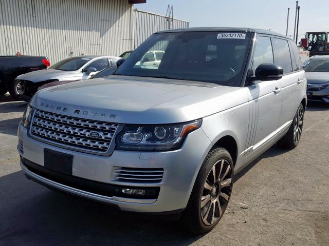 SALGS3TF5EA167362 - 2014 LAND ROVER RANGE ROVER SUPERCHARGED  photo 2