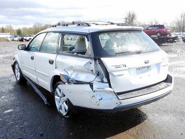 4S4BP61C477340006 - 2007 SUBARU LEGACY OUTBACK 2.5I  photo 3