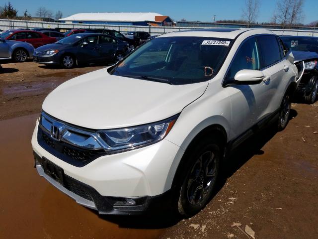 2HKRW2H86JH630234 - 2018 HONDA CR-V EXL  photo 2