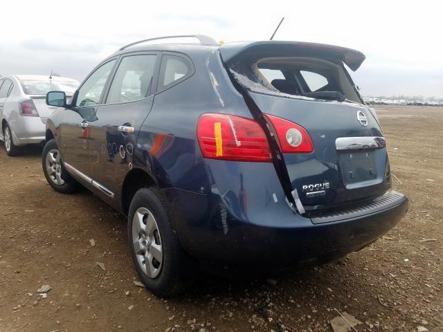 JN8AS5MT3EW621595 - 2014 NISSAN ROGUE SELECT S  photo 3