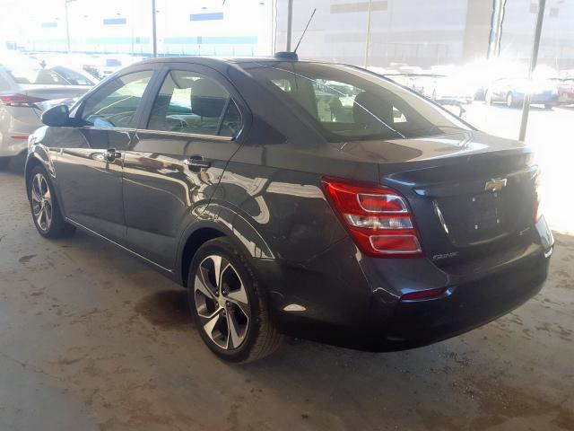 1G1JF5SB2K4123348 - 2019 CHEVROLET SONIC PREMIER  photo 3