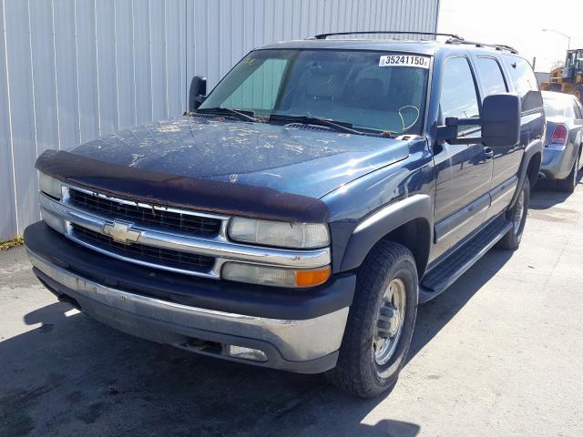 3GNGK26UX1G138518 - 2001 CHEVROLET SUBURBAN K2500  photo 2