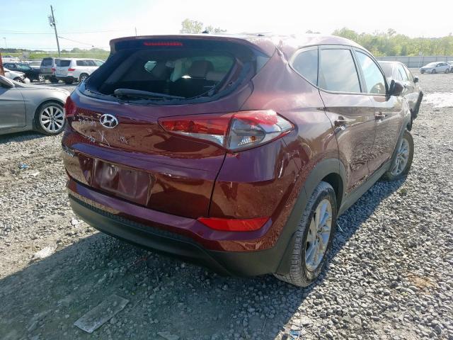 KM8J23A41GU107350 - 2016 HYUNDAI TUCSON SE  photo 4