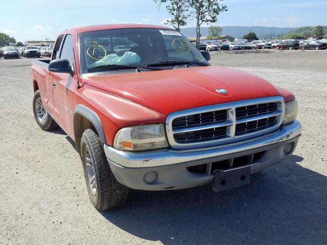 1B7GL22X51S100466 - 2001 DODGE DAKOTA  photo 1