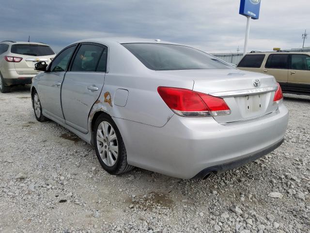 4T1BK3DB6BU385247 - 2011 TOYOTA AVALON BASE  photo 3