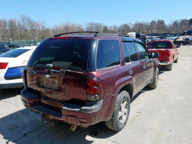 1GNDT13S762270942 - 2006 CHEVROLET TRAILBLAZER LS  photo 4