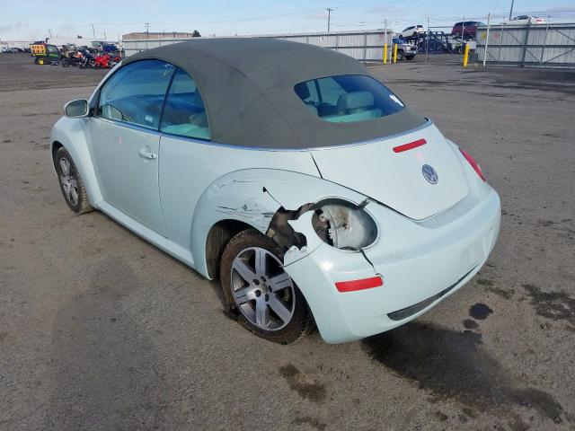 3VWRF31Y06M329554 - 2006 VOLKSWAGEN NEW BEETLE CONVERTIBLE OPTION PACKAGE 1  photo 3