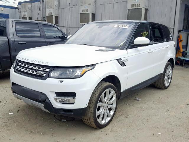 SALWR2VF0GA632695 - 2016 LAND ROVER RANGE ROVER SPORT HSE  photo 2