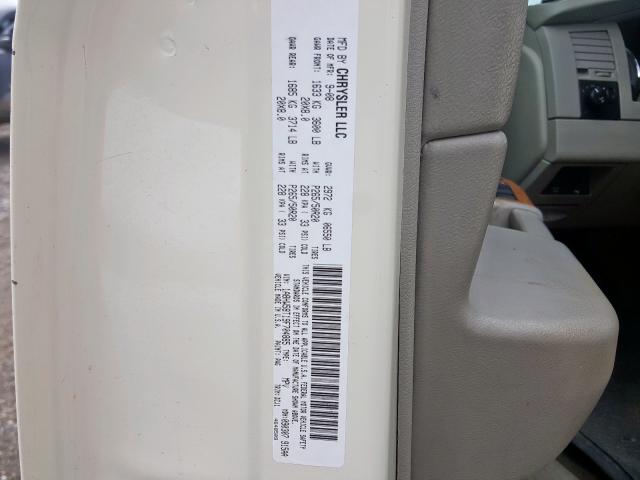 1A8HW58T19F704885 - 2009 CHRYSLER ASPEN LIMITED  photo 10