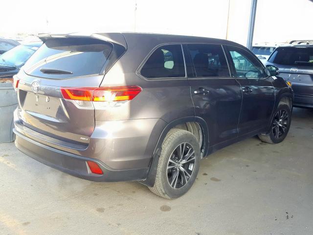 5TDBZRFH0KS954621 - 2019 TOYOTA HIGHLANDER LE  photo 4