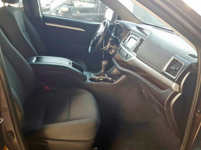 5TDBZRFH0KS954621 - 2019 TOYOTA HIGHLANDER LE  photo 5