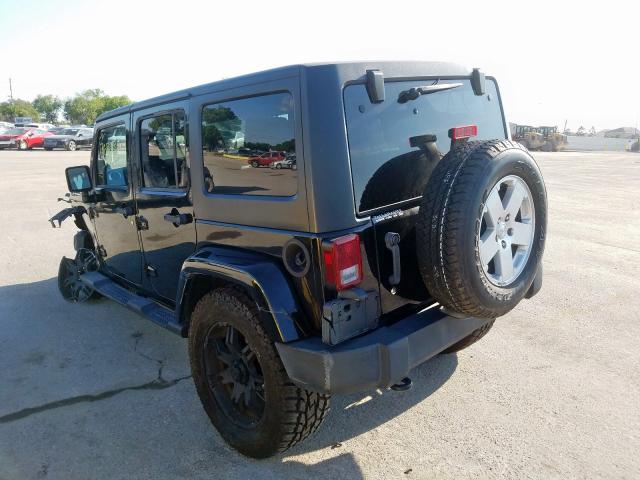 1J4BA5H16BL611145 - 2011 JEEP WRANGLER UNLIMITED SAHARA  photo 3