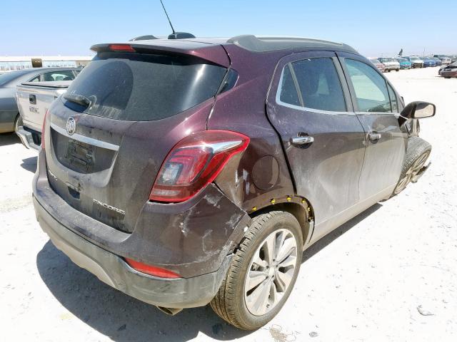 KL4CJASB5JB633141 - 2018 BUICK ENCORE PREFERRED  photo 4