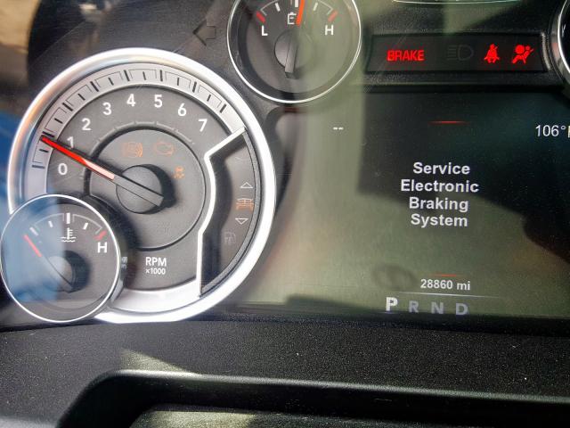 1C6RR7TT7KS567557 - 2019 RAM 1500 CLASSIC SLT  foto 8