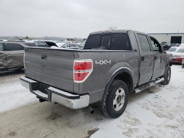 1FTEW1E82AFA81591 - 2010 FORD F150 SUPERCREW GRAY photo 4