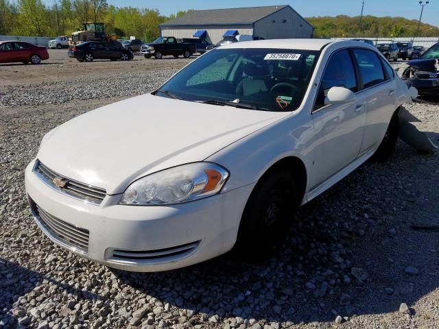 2G1WS57M691244997 - 2009 CHEVROLET IMPALA POLICE  photo 2