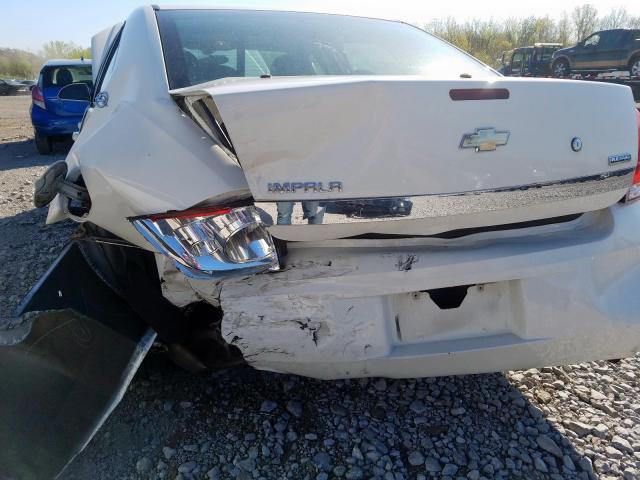 2G1WS57M691244997 - 2009 CHEVROLET IMPALA POLICE  photo 9