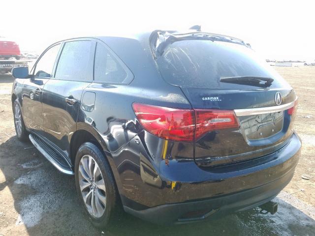5FRYD4H42EB027147 - 2014 ACURA MDX TECHNOLOGY  照片 3