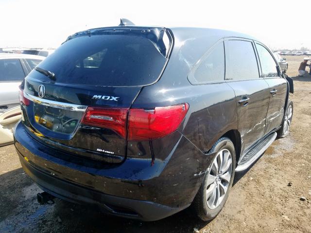 5FRYD4H42EB027147 - 2014 ACURA MDX TECHNOLOGY  照片 4